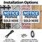 Signmission Propane Sold Here OSHA Notice Sign, Plastic, 10in W x 7in L, 2PK OS-2PACK-NS-P-710-L-17894 - alternate 5